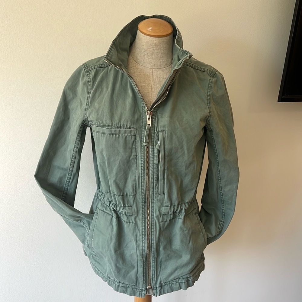 Madewell Army Green Utility Jacket